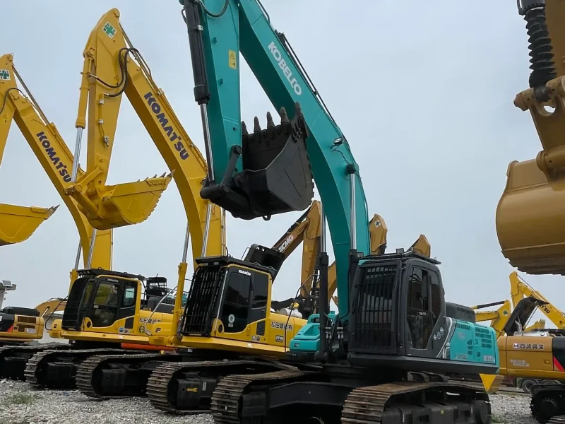 used KOBELCO SK350 excavator for sale1