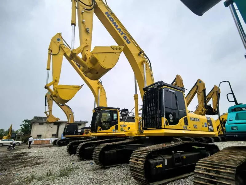 used KOMATSU PC350LC excavator for sale2