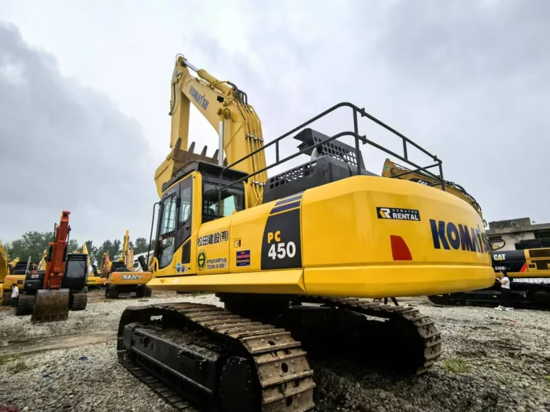 used KOMATSU PC450 excavator for sale3