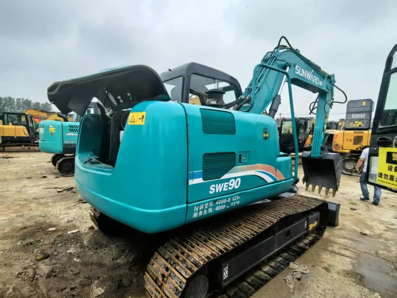 used Sunward SWE90 excavator for sale1