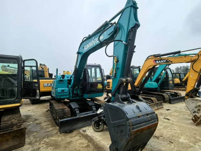 used Sunward SWE90 excavator for sale8